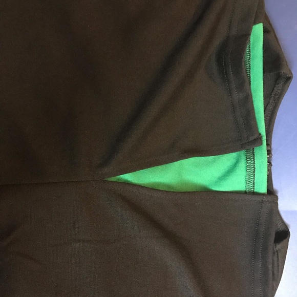 Green Black Plus Size XXL Dress - Picture 6 of 6